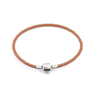 Xinyao 12 Colors 16-20cm Leather Charm Bracelet For Women Fit Original Charm Beads DIY Brand Design Bracelet Dropshipping