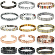 Men Women Therapeutic Energy Healing Magnetic Bracelet Therapy Arthritis Jewelry