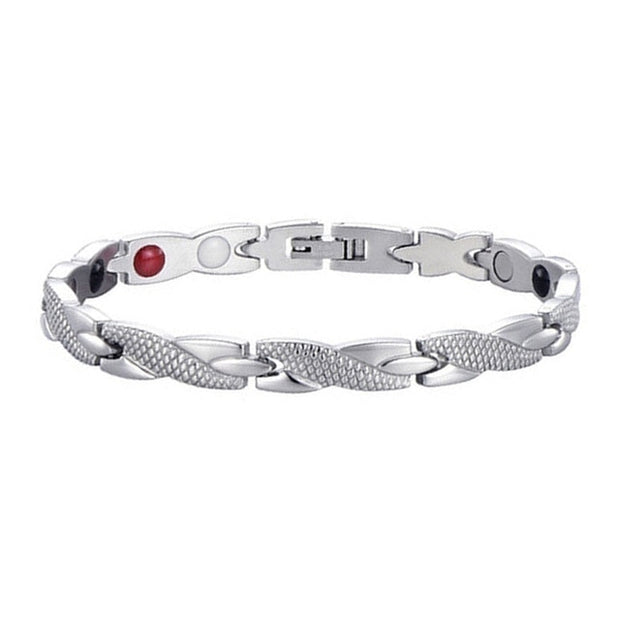 Men Women Therapeutic Energy Healing Magnetic Bracelet Therapy Arthritis Jewelry